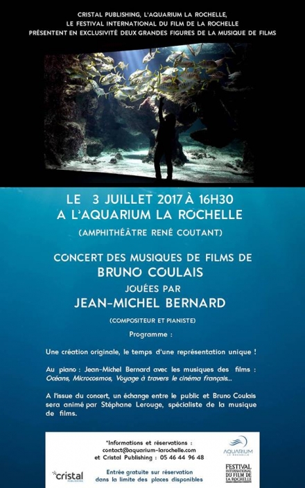 Concert Unique : Jean-Michel Bernard joue Bruno Coulais